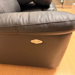 リクライニングニトリソファーの画像