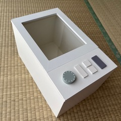 おままごと用電子レンジ　シンプルデザイン　ホワイト系　スリーコインズ完売品の画像