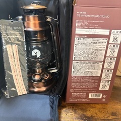 キャプテンスタッグ　オイルランタンセット
の画像