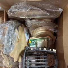 トールペイント　用品　筆　木材の画像