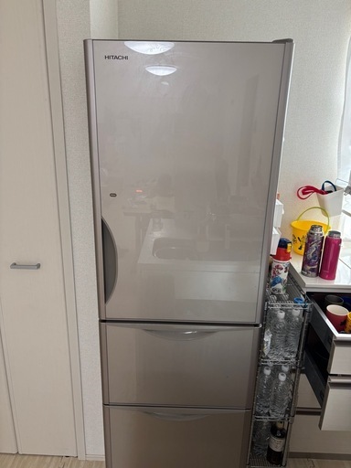 お値下げ！2016年製R-S3800GV 日立製冷蔵庫 375L 真空プラチナ付