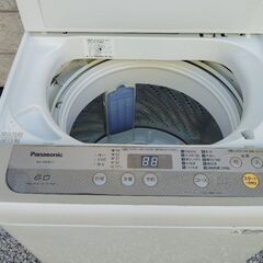 【お届けも可能です】Panasonicパナソニック全自動洗濯機  NA-F60B11 6.0kg 2018年式の画像