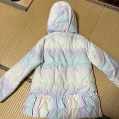 150センチ　ダウンコートの画像