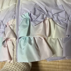 150センチ　ダウンコートの画像