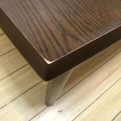 マルニ木工 こたつ 正方形 75cm ヒーター動作確認済み 冬物家具 テーブル 木目 暖房器具【糸島市内 送料無料】251130-5の画像