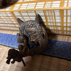 銅器置き物の画像