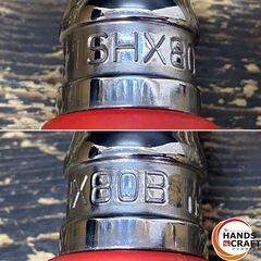 【久留米】【引き取り限定】【中古品】Snap-on スナップオン SHX80B ラチェットハンドル ロッキングフレックスラチェット  1/2  12.7sqの画像