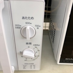 【ドリーム川西店御来店限定】 ☆ジモティー見たよ♪割引☆ハイアール　電子レンジ　2018年製　クリーニング済み【2125560000033938】の画像