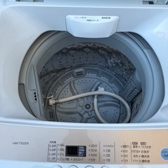 2021年式　洗濯機　5.0㎏の画像