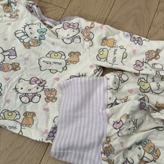 80サイズ　薄手長袖パジャマの画像