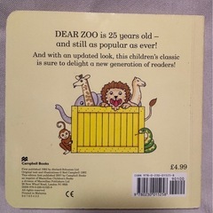 Dear Zoo 洋書の画像