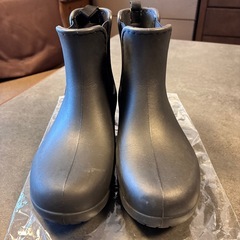 クロックス　軽量　レイン　シューズ　ブーツ　23cm W7 黒　長靴の画像