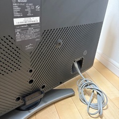 32インチ　テレビ(SHARP AQUOS)の画像