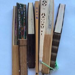 扇子7点セットと耳かき（未使用）
の画像