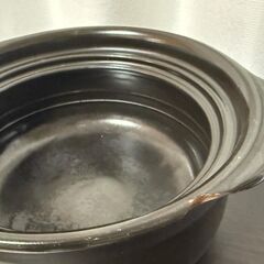 萬古焼 銀峯陶器 菊花 ごはん土鍋 (３合炊き, 瑠璃釉)の画像