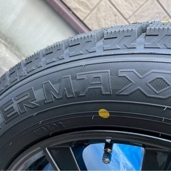 新品未使用。スタッドレスタイヤ➕ホイール　215/60  Ｒ17　 の画像