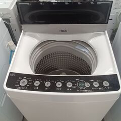 リユースのサカイ栃木店★ジモティ割あり★ Haier 洗濯機 ＪＷ-Ｃ45Ｄ 4.5kg 22年製 動作確認／クリーニング済み TC11779の画像