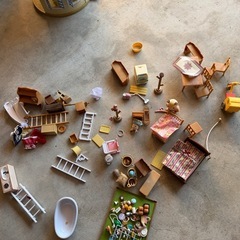 シルバニアファミリー　フィールドビューミル　風車　おまけのハウス付きの画像