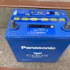 パナソニック　カオス　60B19L 中古　高性能メンテナンスフリーバッテリーの画像
