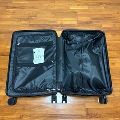 【美品】スーツケース・65L・黒・1回のみ使用 の画像