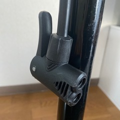 CYCLE GEAR 自転車 空気入れ　ポンプ 圧力計付き ブラックの画像