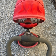 手押し棒付き三輪車の画像