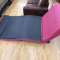 【ドリーム川西店限定】☆ジモティー見たよ割引☆ ソファベッド  クリーニング済み 【2125560000038449 】の画像