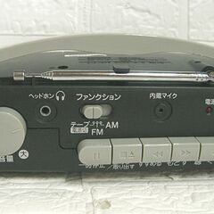 コイズミ モノラルラジカセ 2019年製 SAD-1717 ブラック ※乾電池使用不可 札幌市 白石店の画像