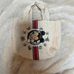 ミッキーミニーの手提げ袋の画像