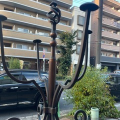 NO：5098  レトロ服掛けハンガー金属製❣️超お買い得品
の画像