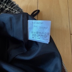 チェックタイトスカートの画像