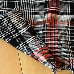 チェックタイトスカートの画像