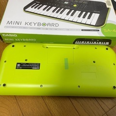 CASIO ミニキーボード 32鍵盤 電池/AC対応 動作確認済み 子ども用にもの画像
