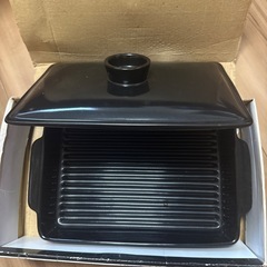 レンジで焼きやき陶板皿の画像