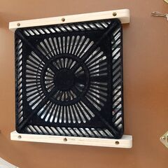  美品【ニトリ】豆型リビングこたつ（ヒーター取替済み）＆こたつ布団　の画像