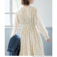 cocaドットワンピース(M)の画像