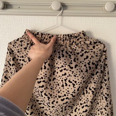 動物柄 スカートの画像