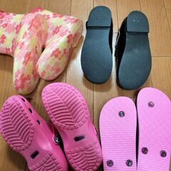 子ども用　くつ　サンダル　長靴の画像