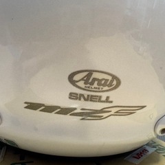【取引中】arai ヘルメット ジェ MZ-F グラスホワイト Lサイズ59-60cmの画像