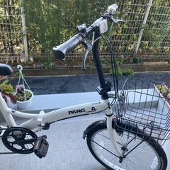 折りたたみ自転車　パンクしないタイヤ
の画像