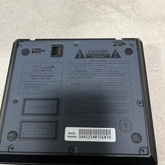 ポータブル携帯用DVDプレイヤーの画像