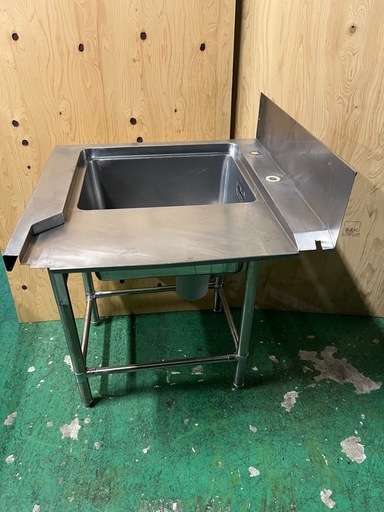 マルゼン右側ソルイド1槽シンク660x680x790(+150) マルゼン右側