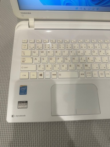 東芝 AB25/PW i3 4GB SSD250GB Webカメラ W11