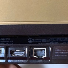 PlayStation 4本体 CUH-2200A ブラック電源コードなしの画像