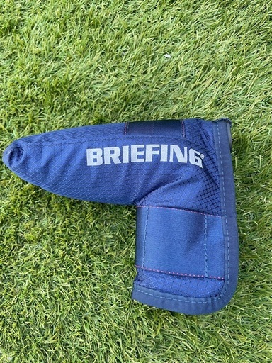 【超美品】ブリーフィング パター ヘッドカバー ピン