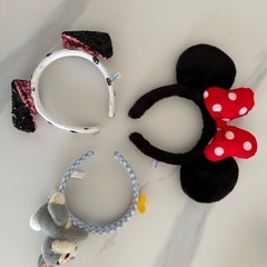 ディズニーカチューシャ3点
の画像