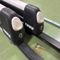 スーリーTHULE ベースキャリア1054  スクエアバー　スキーキャリア　ボードキャリアの画像