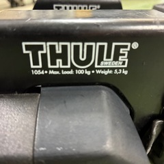 スーリーTHULE ベースキャリア1054  スクエアバー　スキーキャリア　ボードキャリアの画像