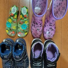 子ども用くつ　サンダル　長靴の画像