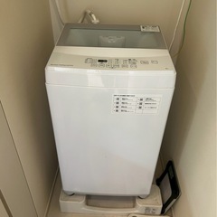 ニトリ洗濯機　6kg2020年製の画像